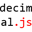decimal.js logo